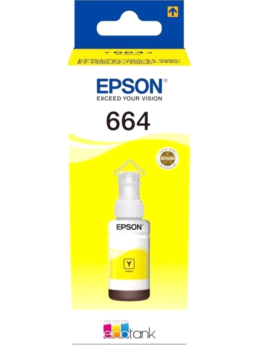 Чернила для EPSON C13T66444A Epson L100 (yellow) 70 мл