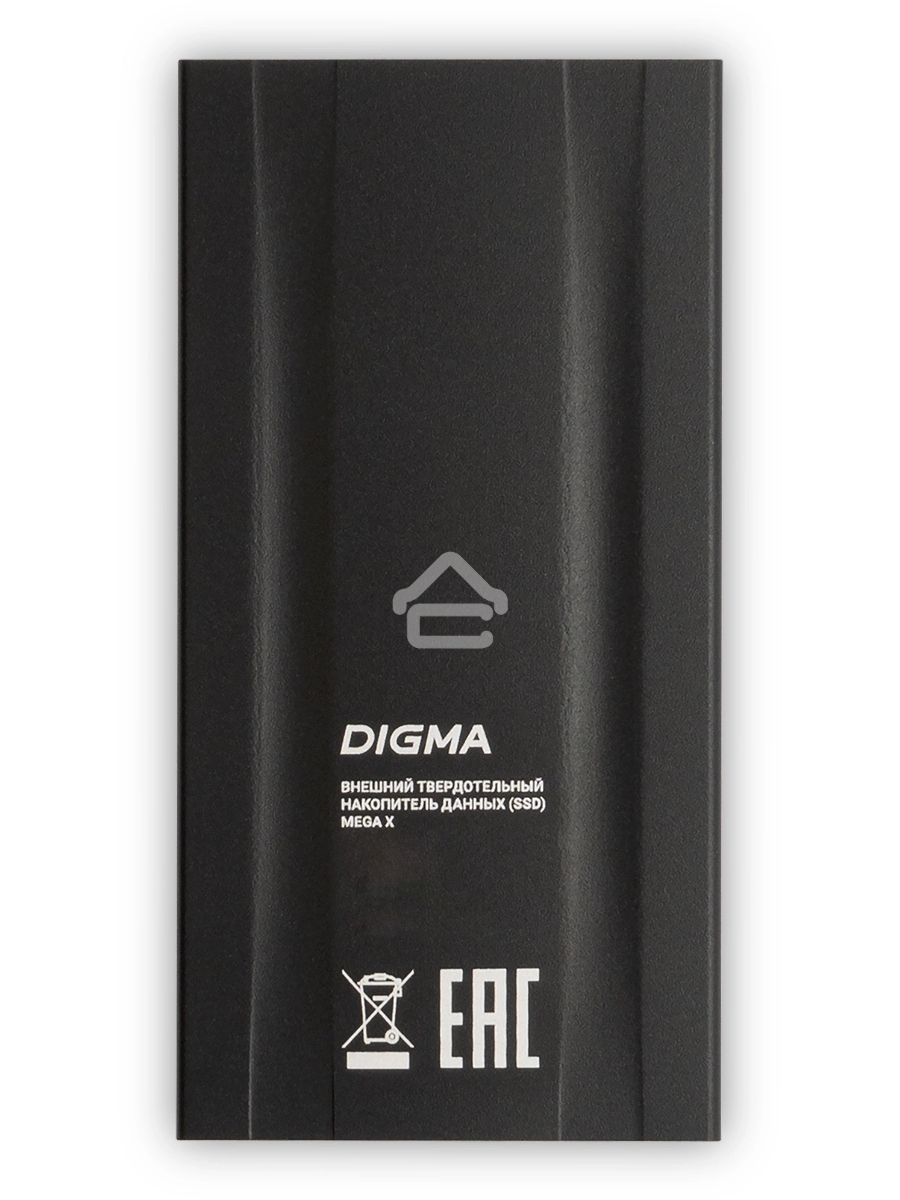Внешний накопитель SSD Digma USB3.2 Gen2x2 4TB DGSM8004T2MGG MEGA X 1.8