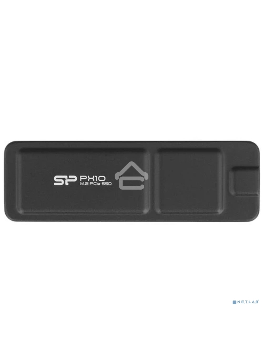 Внешний накопитель SSD 512Gb Silicon Power PX10, External, USB TypeC 3.2, Черный, read/write 1050/1050 Mb/s
