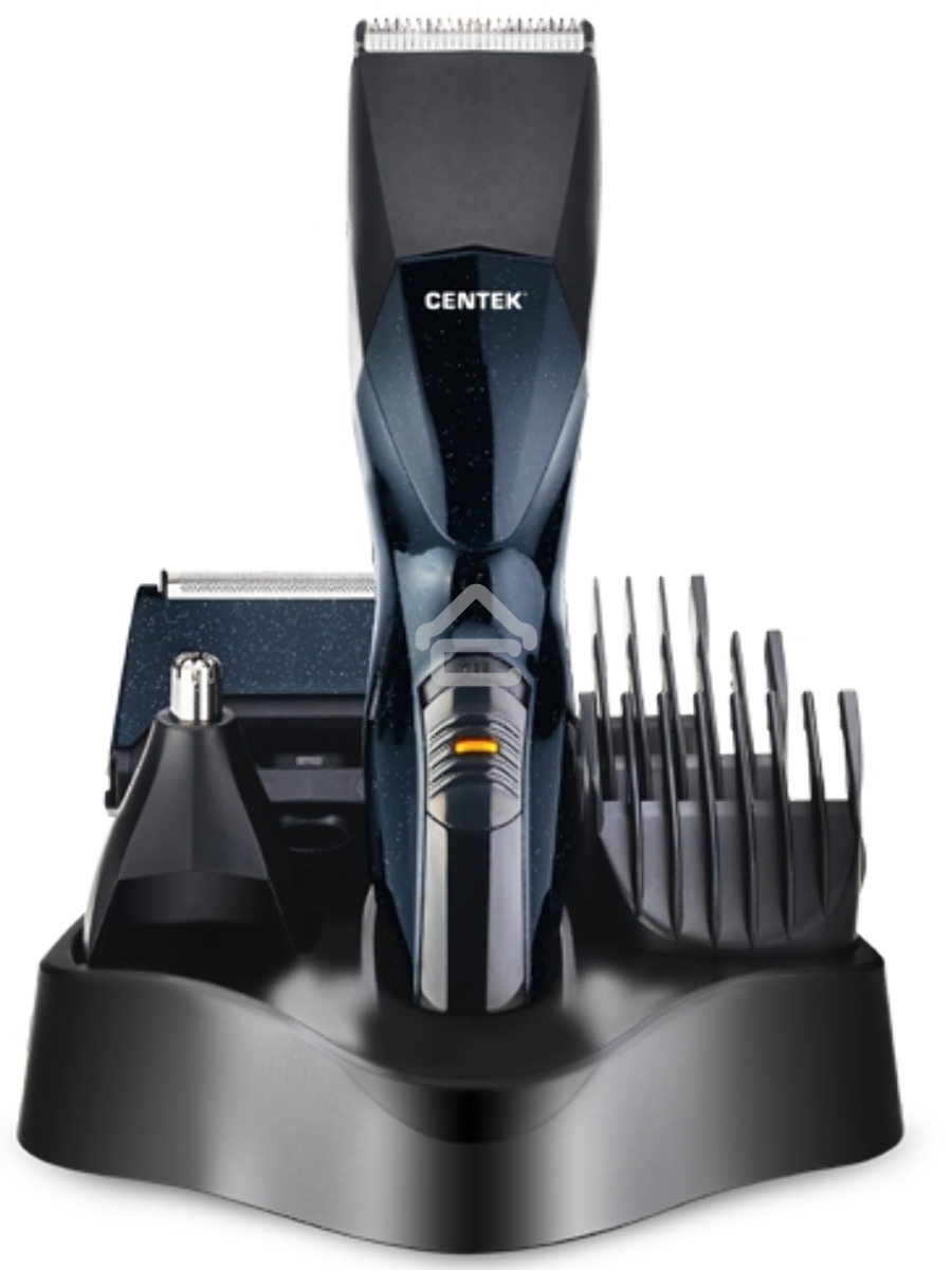 Машинка для стрижки Centek CT-2131 черный Набор для стрижки Centek CT-2131 (чёрн) 3 В1 + СТРИЖКА + БРИТВА + ТРИММЕР ДЛЯ НОСА