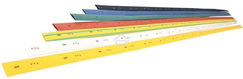 Трубка термоусадочная ТТУ 10/5 жел. 1м ИЭК UDRS-D10-1-K05