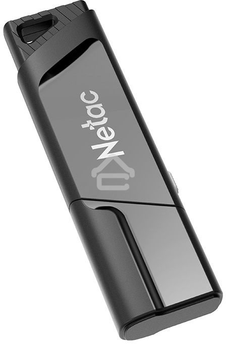 Флешка USB R/W R/W Netac U336S NT03U336S-064G-30BK, 64Gb, USB3.0, пластиковая с защитой от записи