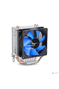 Кулер для процессора DEEPCOOL ICE EDGE MINI FS V2.0 синий, 80 мм, алюминий/медь, 2200 об/мин, 24.7 дБ, 3 pin, 100 Вт, 112 мм
