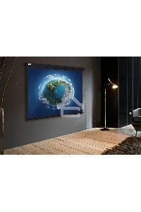 Экран Cactus 127x127см Wallscreen CS-PSW-127X127-BK 1:1 настенно-потолочный рулонный черный