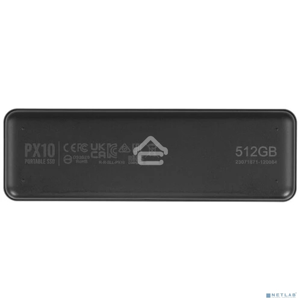 Внешний накопитель SSD 512Gb Silicon Power PX10, External, USB TypeC 3.2, черный, read/write 1050/1050 Mb/s