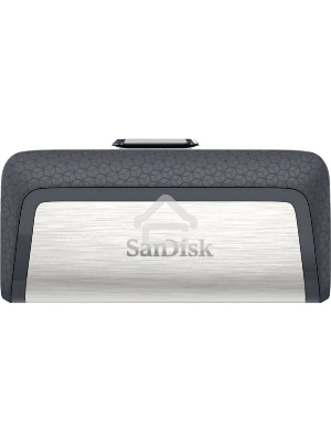 Флеш диск Sandisk 32Gb Ultra Dual SDDDC2-032G-G46 USB3.0 серый/узор