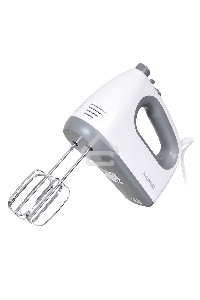 Миксер ручной Hyundai HYM-H4501 500Вт белый/серый