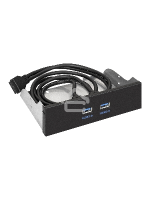 Планка USB на переднюю панель ExeGate EX289289RUS U5H-615, 5,25