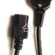 Кабель Кабель питания Gembird 3.0м, черный, с заземлением, пакет PC-186-10