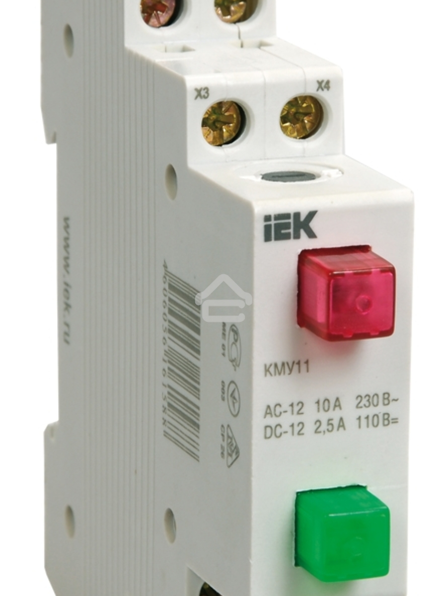 Кнопка управления модульная КМУ 11 ИЭК MBD10-11-K51