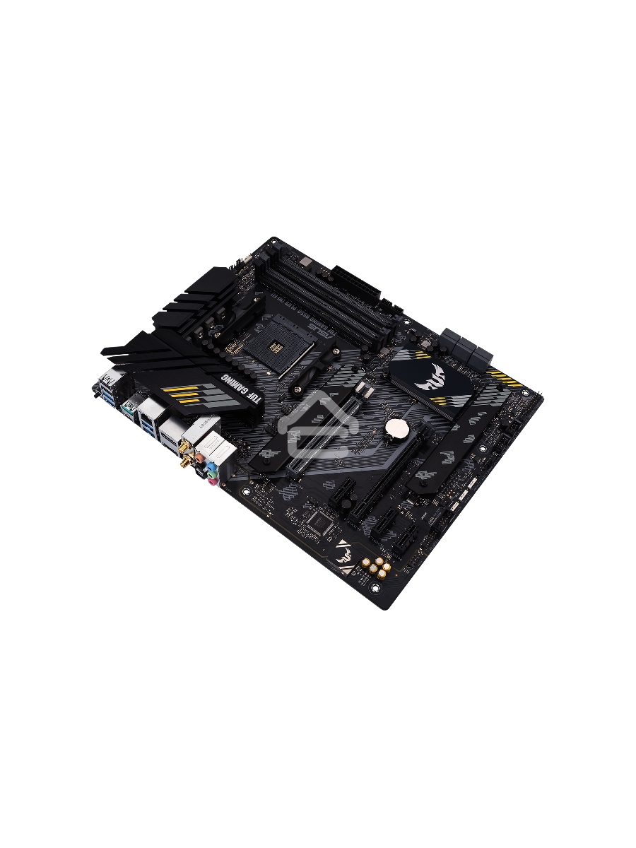 Материнская плата ASUS TUF GAMING B550-PLUS WIFI II, AM4, AMD B550, 4xDDR4, 6xSATA, 2xM.2, 1xPCI-E 3.0 x16, 1xPCI-E 4.0 x16, 3xPCI-E x1, 1xDP, 1xHDMI, 1x 2.5Gb LAN, 2xUSB-A 3.2 Gen 1, 1xUSB-A 3.2 Gen 2, 1xUSB-C 3.2 Gen 2, 3x3.5 мм, 7.1, ATX