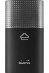 Накопитель SSD External Netac 2.0Tb Z9 <NT01Z9-002T-32BK> (USB3.2, up to 550/480MBs, 90х47.5х11.5mm, Aluminium+Plastic)