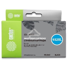 Картридж струйный Cactus CS-CN053 №932XL черный (40 мл) для HP OfficeJet 6600