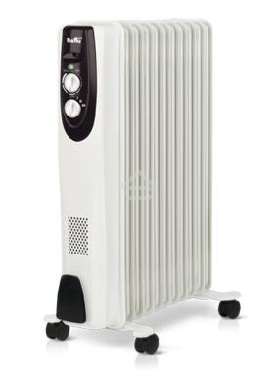 Масляный обогреватель Ballu Classic BOH/CL-07WRN (7 секций), белый, 1500 Вт, 20 м2, термостат