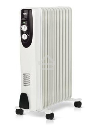 Масляный обогреватель Ballu Classic BOH/CL-07WRN (7 секций), белый, 1500 Вт, 20 м2, термостат