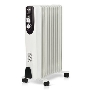 Масляный обогреватель Ballu Classic BOH/CL-07WRN (7 секций), белый, 1500 Вт, 20 м2, термостат