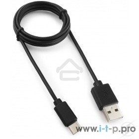 Кабель USB Гарнизон GCC-USB2-AMCM-6, USB2.0 AM/USB3.1 Type-C, 1.8м, пакет
