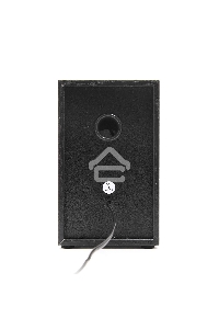 Колонки Gembird SPK-204, черный МДФ,2х3 Вт, регулятор громкости, USB