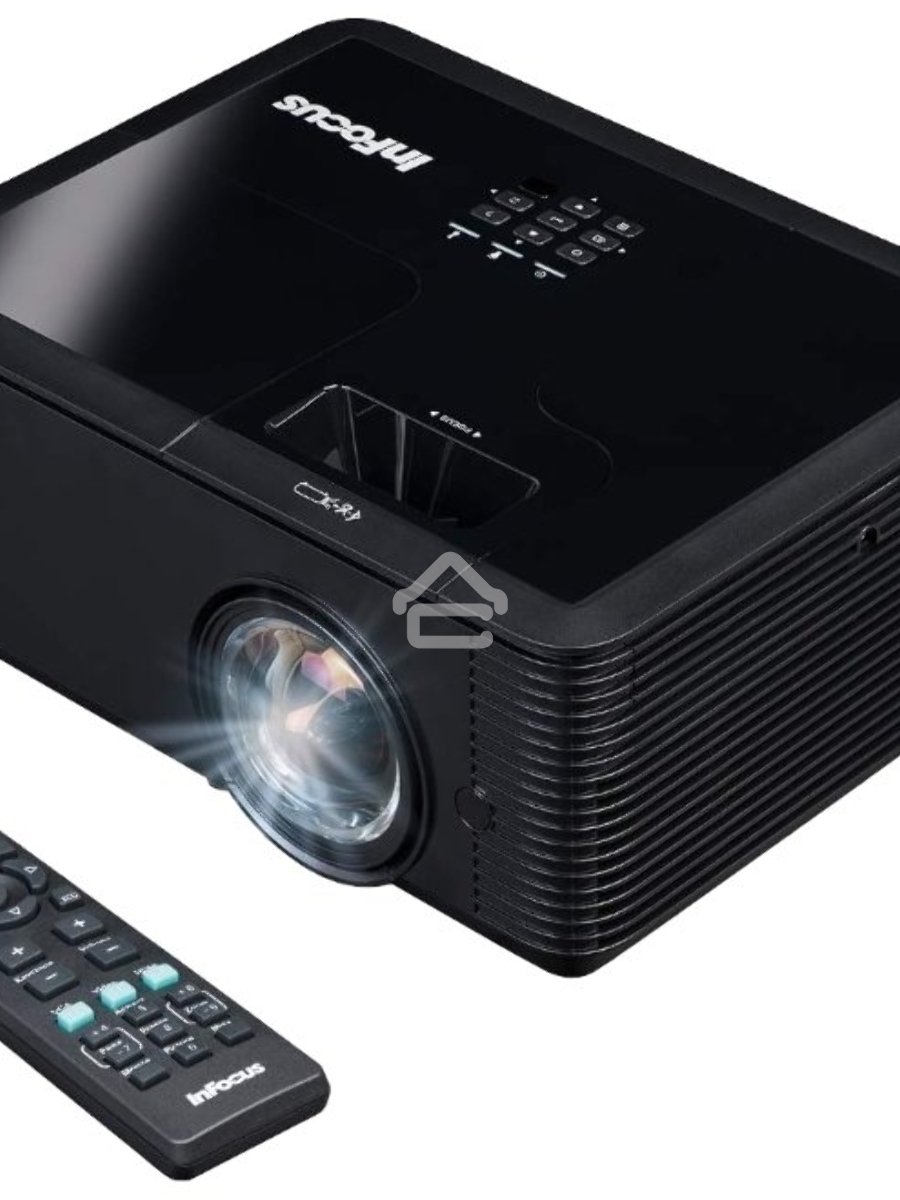 Проектор INFOCUS IN136ST DLP, 4000 ANSI Lm,WXGA (1280x800), 28500:1, 0.521:1, 3.5mm in,Composite video, VGA, HDMI 1.4a x3 (поддержка 3D), USB-A (для SimpleShare и др.), лампа 15000ч.(ECO mode),3.5mm out, Monitor out(VGA),RS232,RJ45,21дБ, 4,5 кг.