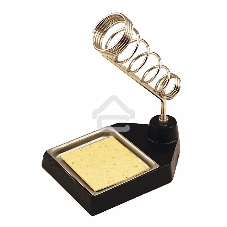 Подставка под паяльник Rexant, чугун, ниша квадратная, губка