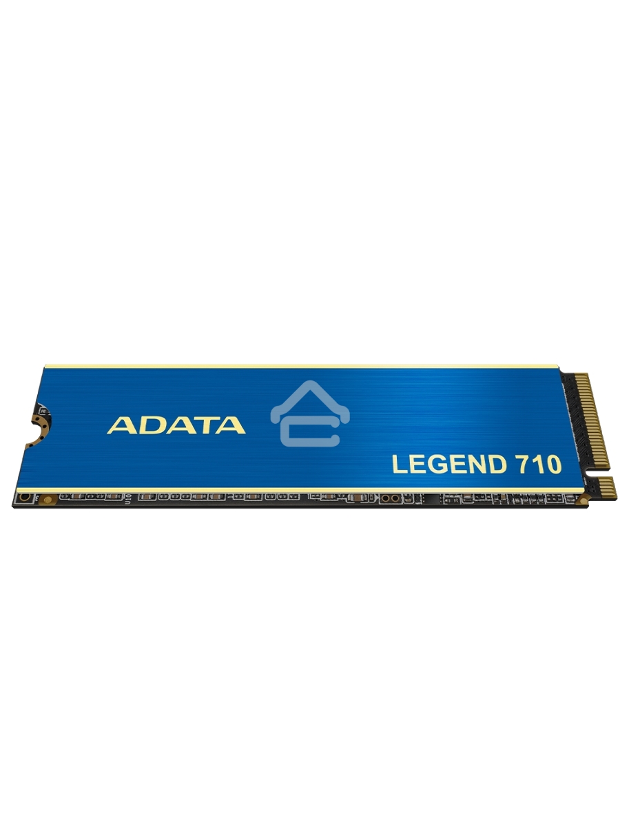 Накопитель SSD ADATA LEGEND 710, 1Tb, PCIe 3.0 x4, M.2 2280, NVMe, R/W 2400/1800, с радиатором