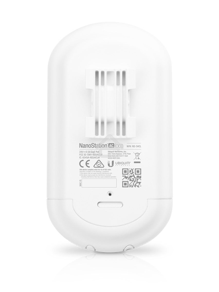 Наружная точка доступа 5GHZ NANOSTATION LOCO5AC UBIQUITI