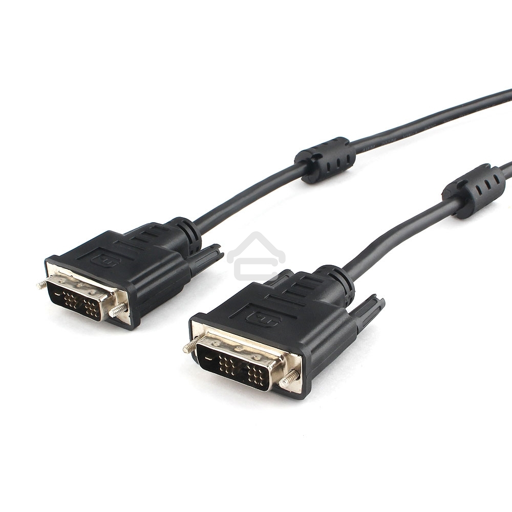 Кабель DVI-D single link Cablexpert CC-DVIL-BK-10, 19M/19M, 3.0м, CCS, черный, экран, феррит.кольца, пакет