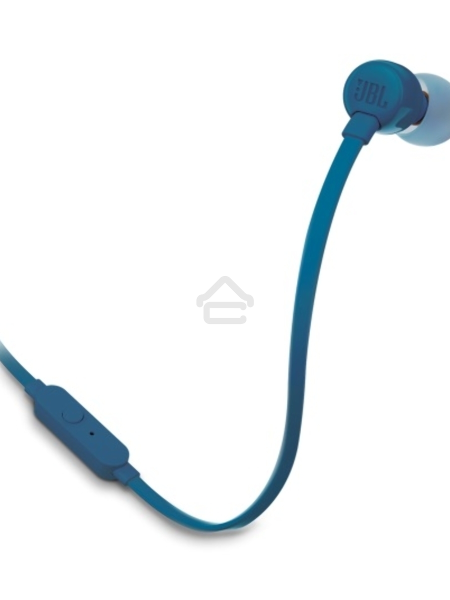 Наушники JBL Tune 110, 3.5 мм, внутриканальные, синий