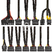 Блок питания серверный 400W ExeGate ServerPRO-400ADS (ATX, APFC, КПД 82% (80 PLUS), 2x8см fans, 24pin, (4+4)pi