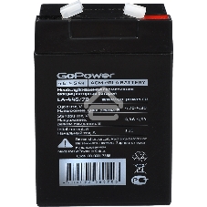 Аккумулятор свинцово-кислотный GoPower LA-445/70 4V 4.5Ah (1/20)