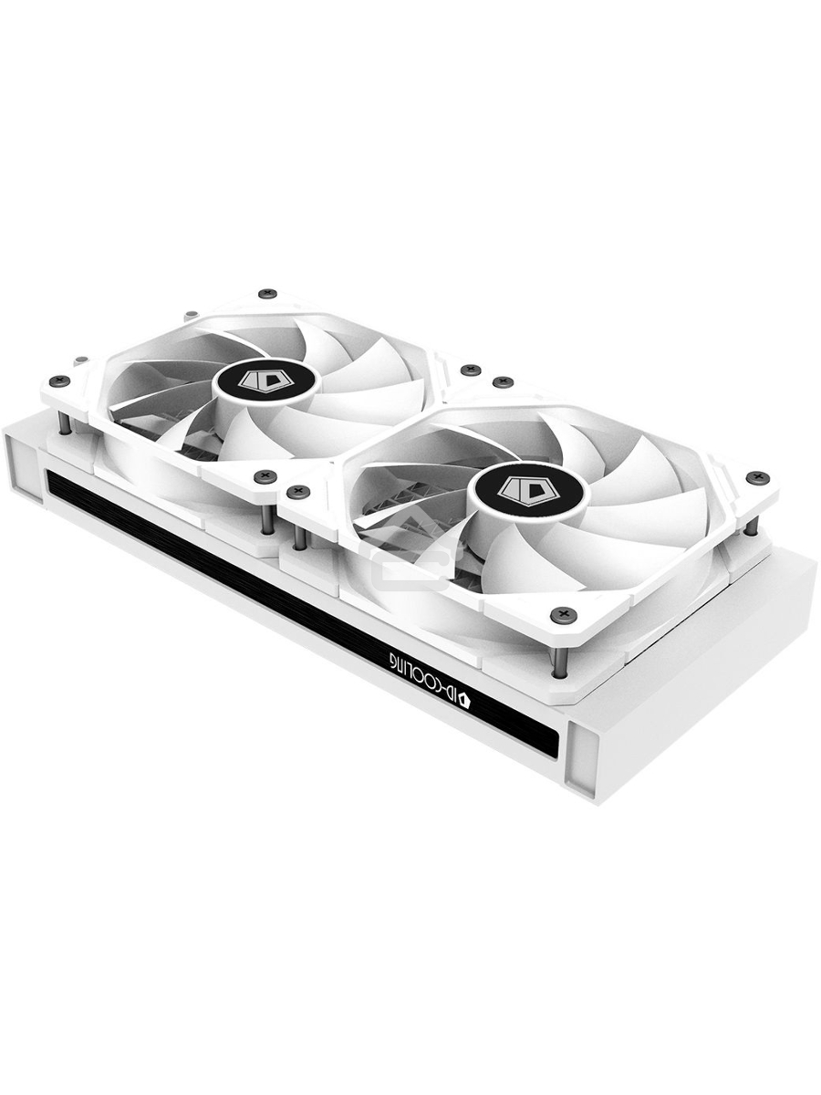 Комплект водяного охлаждения ID-Cooling ZOOMFLOW_240XT_SNOW белый 120мм алюминий+медь 1500rpm 26.4db 4-pin 250W