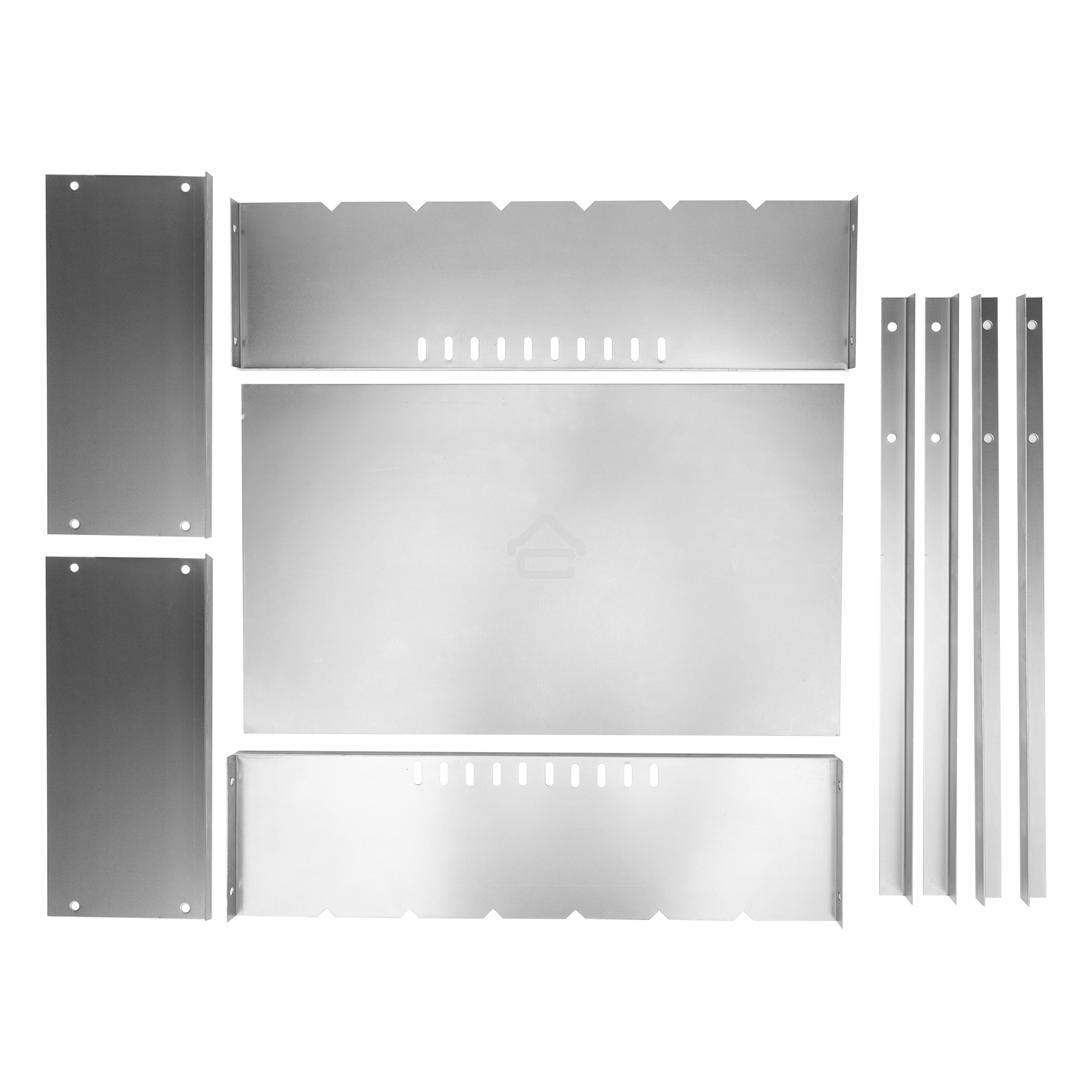 Мангал на барашках 500х305х500 мм, сталь 1,2 мм, Camping Palisad