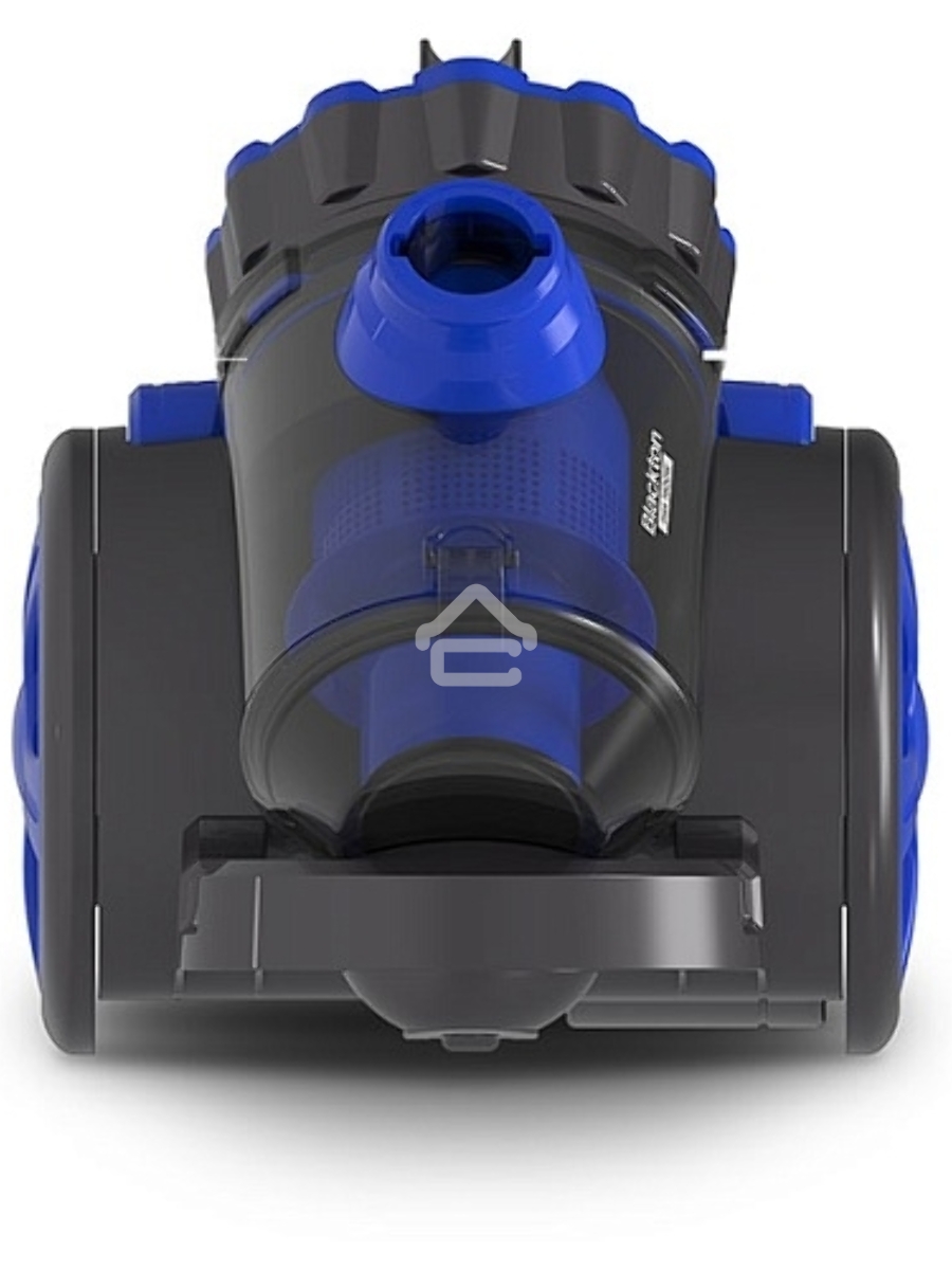 Пылесос Blackton Bt VC1604C черный/синий, 350/1600 Вт, уборка сухая, пылесборник контейнер, 2 л