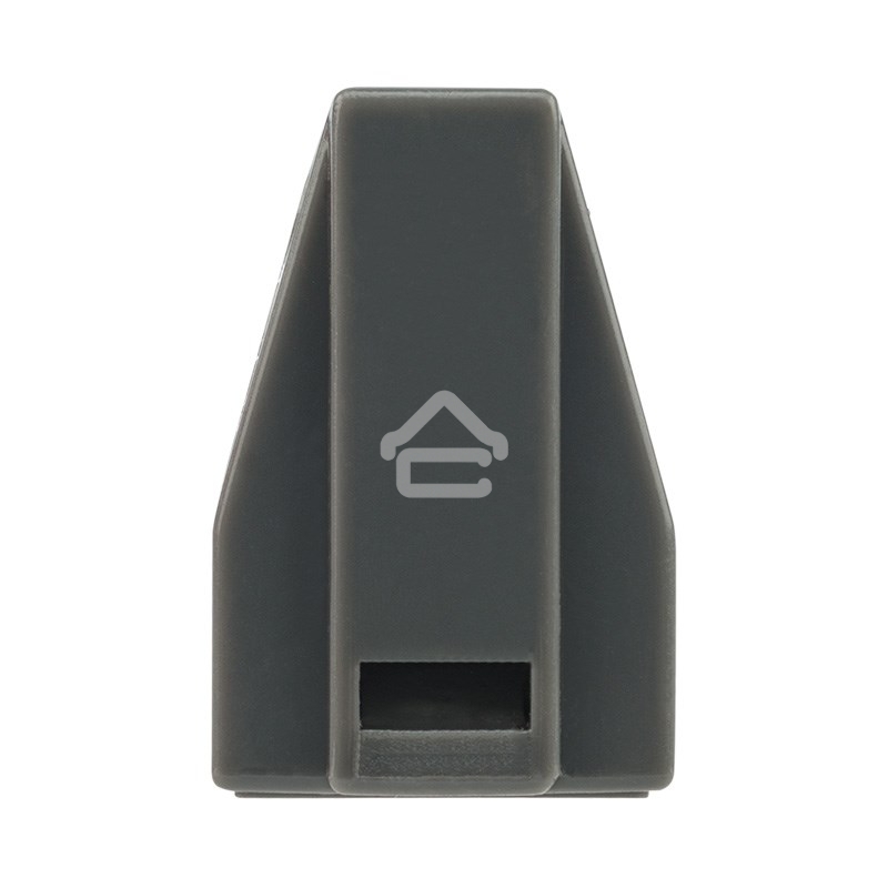 Экспресс-клемма с пастой Rexant 2-проводная до 2,5 мм², серый (100 шт./уп.) (773-302)