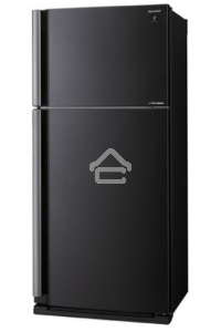 Холодильник Sharp SJ-XE55PMBK черный двухкамерный 388/148 л морозилка сверху