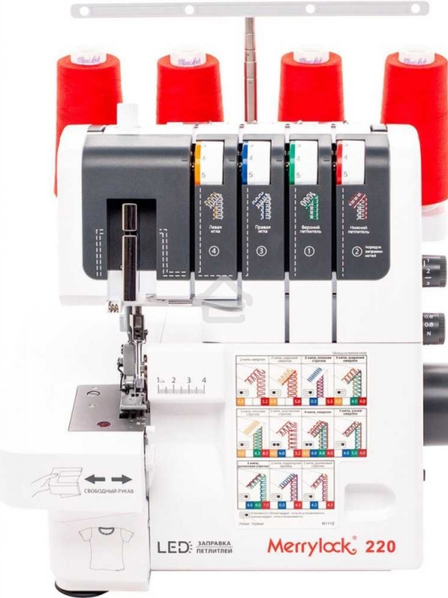 Оверлок Merrylock 220 белый