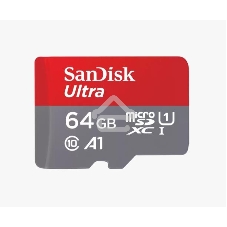 Флеш карта microSD 64Gb SanDisk microSDXC Class 10 Ultra UHS-I A1 140MB/s