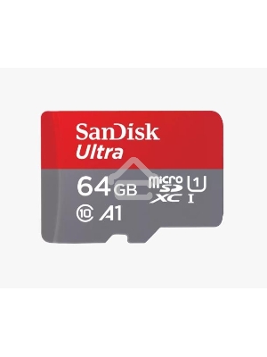 Флеш карта microSD 64GB SanDisk microSDXC Class 10 Ultra UHS-I A1 140MB/s