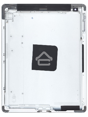 Задняя крышка для Apple iPad 3 A1430 A1403 серебристая