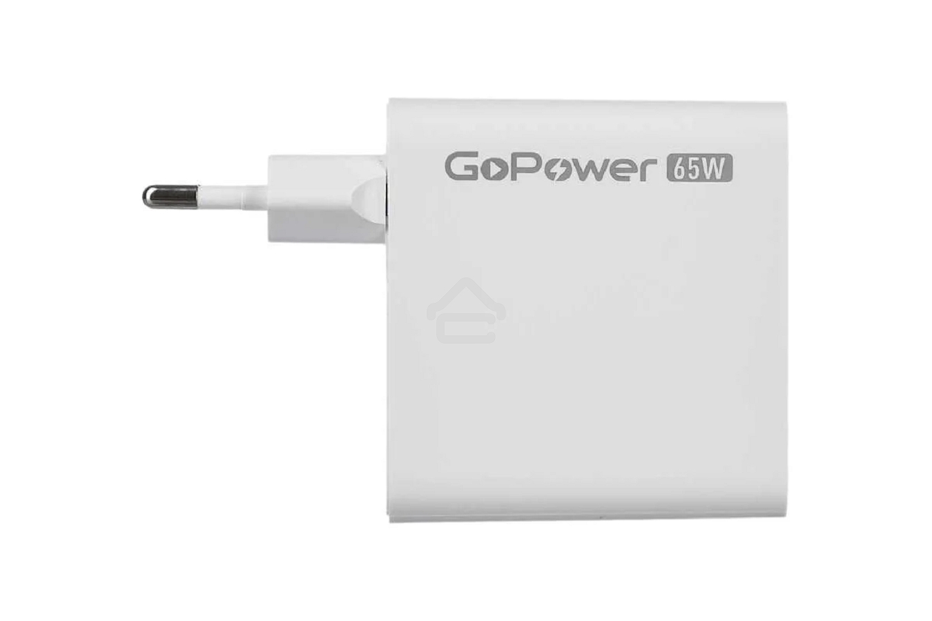 Зарядное устройство GOPOWER 1USB+2TYPE-C 65W QC3.0 GAN белый