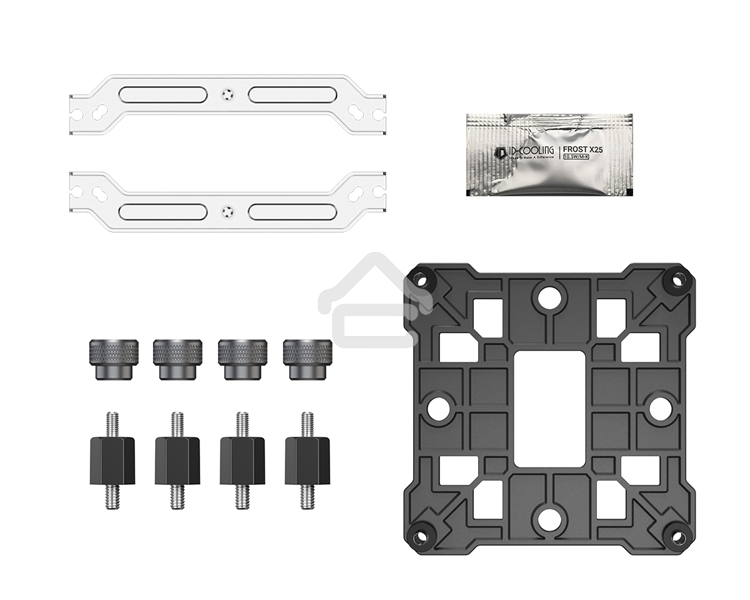 Кулер для процессора ID-Cooling BLITZ X4 черный 120мм алюминий+медь 1500rpm 26.6db 4-pin 180W 152мм
