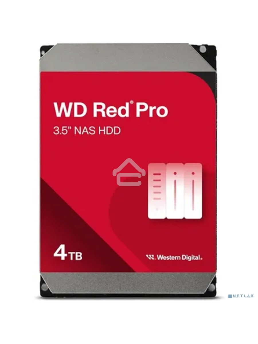 Жесткий диск WD Red Pro WD4005FFBX, 4ТБ, HDD, SATA III, 3.5
