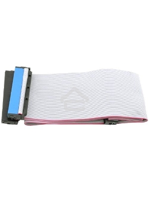 Шлейф IDE UDMA66/100/133 Cablexpert CC-EIDE/66, 2 устр., 80 жил, 48см, пакет