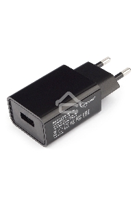 Адаптер питания Cablexpert MP3A-PC-25 100/220V - 5V USB 1 порт, 2A, черный