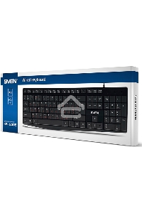 Клавиатура Sven KB-S305 чёрная USB