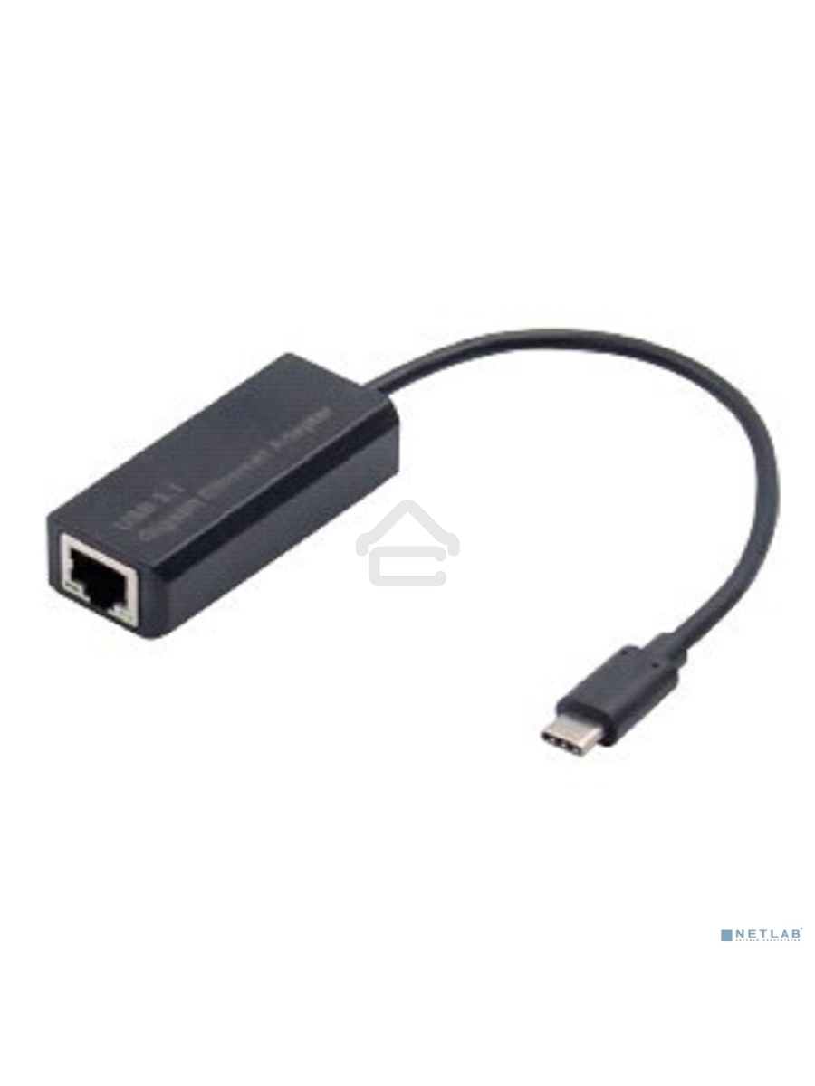 Кабель-адаптер Exegate EX283721RUS EXE-736 USB3.0 Type C --> UTP 1000Mbps AX88179