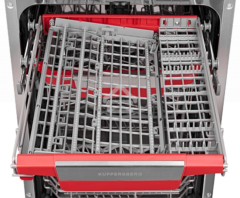 Встраиваемая посудомоечная машина Kuppersberg GLM 4575, серебристый, 44.8 см, 11 компл., 44 дБ, класс A++