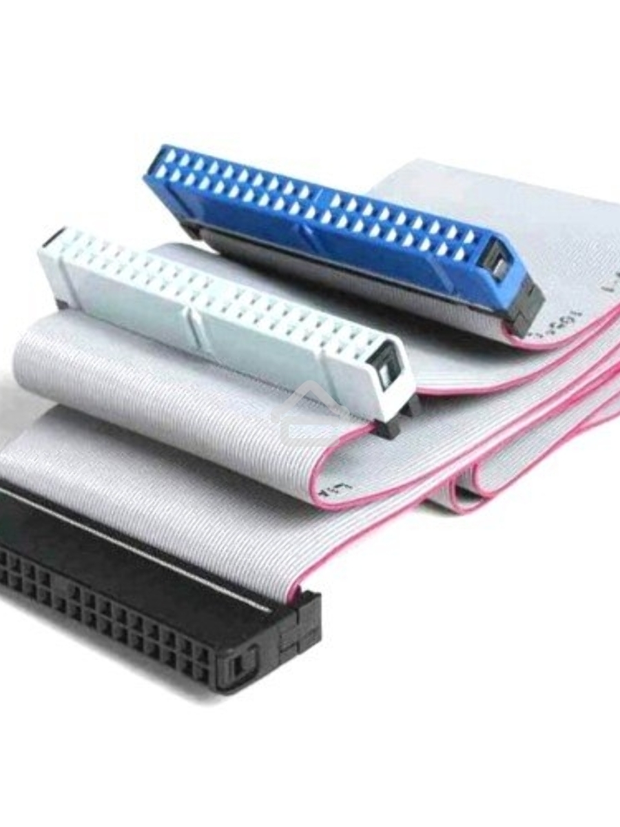 Шлейф IDE UDMA66/100/133 Cablexpert CC-EIDE/66, 2 устр., 80 жил, 48см, пакет