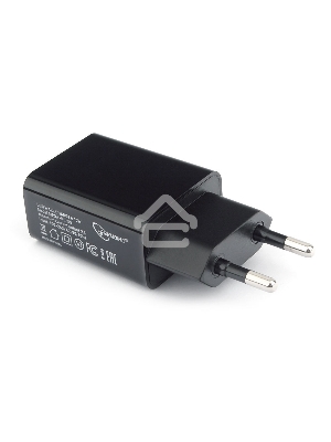 Адаптер питания Cablexpert MP3A-PC-25 100/220V - 5V USB 1 порт, 2A, черный