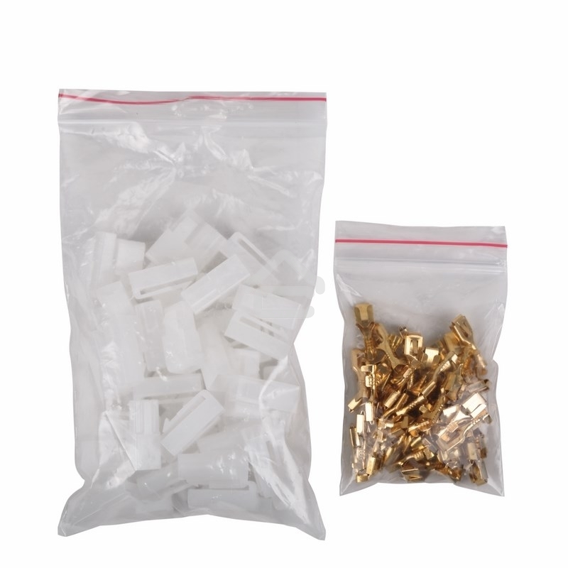 Клемма плоская Rexant гнездо 6.3 мм 1-1.5 мм² (РП-м 1.5-(6.3)) + колодка